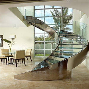 Prima Outdoor Curvo Escadas Idéias <span class=keywords><strong>Metal</strong></span> Escadaria Espiral Preços Escadaria Espiral Escadas Led Stair Pequeno Escalier Espaço - Product Image 1