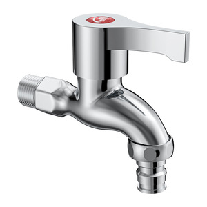 ก๊อกน้ำเครื่องซักผ้าแบบติดผนัง หัวก๊อกทองเหลือง ติดตั้งง่าย - Product Image 1