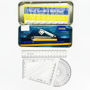 Trousse de Géométrie Métallique Oxford de Luxe 14 Pièces pour Élèves du Collège - Product Image 5