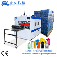 Machine d'emballage de bouteilles pour bouteilles en PET, adaptée à tous les types de bouteilles, emballage de bouteilles sans manutention, économie de main-d'œuvre