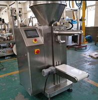 Machine d'emballage semi-automatique pour poudre en sacs souples, machine de remplissage à vis sans fin pour matériaux en poudre fine et sèche