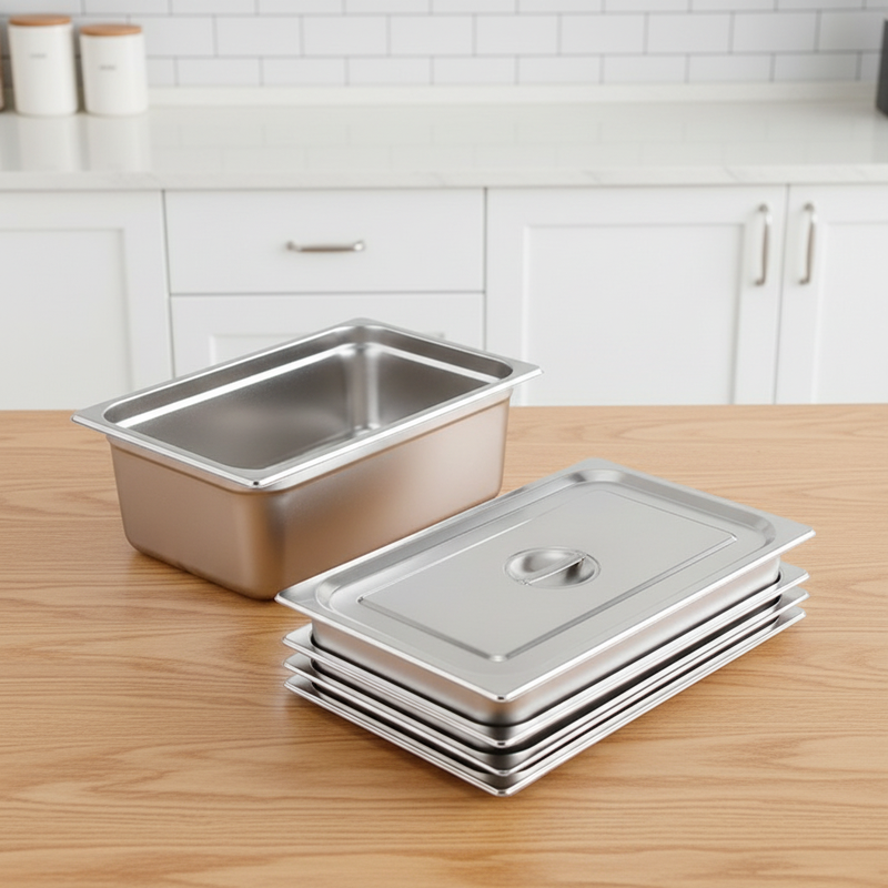 American style Buffet Serving Food Container