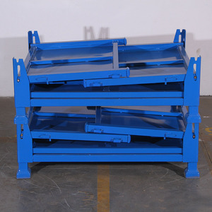 Mracking-estante de apilamiento plegable de acero asequible, estantes de almacenamiento de tela personalizados de gran tamaño, para almacén - Product Image 5