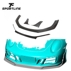 ลิ้นกันชนหน้าคาร์บอนไฟเบอร์ JCSportline สำหรับรถปอร์เช่ <span class=keywords><strong>911</strong></span> คาร์เรร่า จีทีเอส 3.0T ปี <span class=keywords><strong>2017</strong></span> - Product Image 1