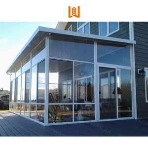Véranda moderne en aluminium véranda <span class=keywords><strong>solarium</strong></span> porche fermé extérieur quatre saisons jardin d'hiver Lowes Glass House Sunrooms - Product Image 2