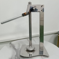 Presse-agrumes manuel commercial portable en acier inoxydable, presse-citron de comptoir pour légumes et agrumes