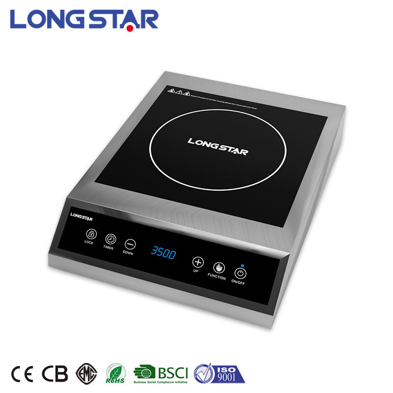High Quality Electric Stainless Steel Portable Commercial Induction Cooker Hotpot Function Household Use Dutch Language Support