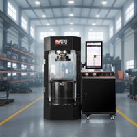 Machine d'essai de compression automatique par ordinateur YIYU ASTM 0,5 % de résolution, 220 V ± 10 %, garantie d'un an, personnalisable, 2000 KN