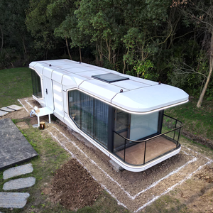 Popolare Casa Prefabbricata <span class=keywords><strong>a</strong></span> Capsula Spaziale per Campeggio all'Aperto, Parco, Hotel, Appartamento, Uso Domestico con Bagno - Product Image 4