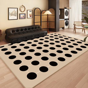 Tapis géométrique de style français, rectangle, imitation cachemire, pour salon, chambre à coucher, revêtement de sol H-1141 - Product Image 2