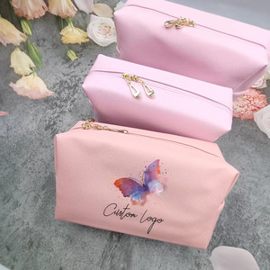 Bolsa de Maquillaje al por Mayor con su Logotipo, Bolsa de Almacenamiento Portátil de Colores, Bolsa de Viaje de Maquillaje Personalizada para Mujer - Product Image 6