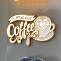 Boîte à lumière métallique de luxe, étanche, pour publicité extérieure/intérieure, panneau publicitaire décoratif et accrocheur pour restaurants et cafés.