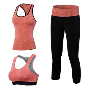 2026 New Best Tan Breathable 100% Cotton Activewear Crop Top for Women Trending Yoga and Gym Spring Fitness Set - Product Image 4