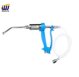 WANJIA 50ml Alat Suntik Vaksin Otomatis untuk Hewan, Pistol Suntik Logam untuk Babi, Kambing, Sapi, Ternak, dan Peternakan - Product Image 2