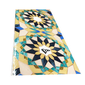 Feuilles de verre artistique teinté, isolées et trempées, à motif personnalisé pour église, salle de bain extérieure, hôtel, <span class=keywords><strong>d</strong></span>ôme, atelier médical - Product Image 2