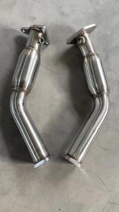 Nieuwe RVS 304 uitlaat downpipe voor Infiniti Q50 16-2020 3.0TT Redsport AWD RWD uitlaat headers - Product Image 3