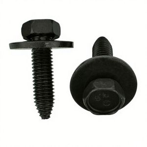 Visserie hexagonale de qualité 8.8, boulons et écrous, prix de gros de fabrication chinoise, DIN931 DIN933, boulon à tête hexagonale noir - Product Image 6