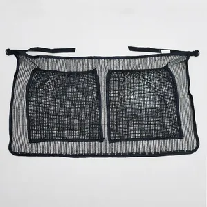 Auto Achterste Cargo Bag Auto Achterste Kofferbak Opslag Mesh Seat Elastische String Mesh Auto Elastisch Nylon Gaas