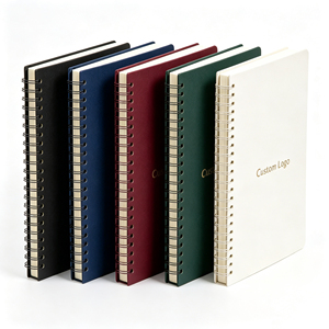 Carnet à spirales personnalisé avec logo, journal personnalisé, carnet à couverture rigide, carnet d'écriture, cadeau promotionnel pour entreprise et bureau - Product Image 5