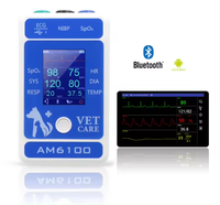 Moniteur de signes vitaux multiparamètres portable MT MEDICAL pour cliniques vétérinaires et hôpitaux d'animaux de compagnie et petits animaux