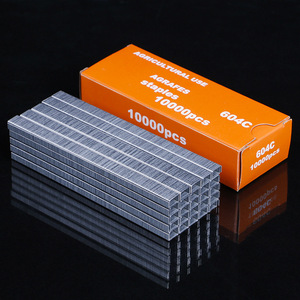 Agricultural <b>Staples</b> 604C 10000Pcs Metal Wire For Branch Binding Horticulture Use - Product Image 1