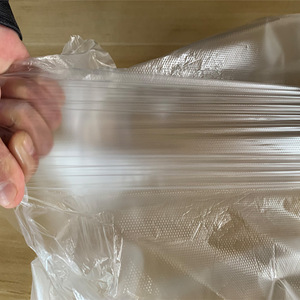 Bolsa de Plástico PE para Camisetas, Resistente a la Humedad, Transparente, con Asa Larga, para Supermercados y Exposiciones - Product Image 4
