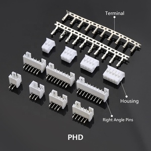 2/3/4/5/6/7/8//9/<span class=keywords><strong>10</strong></span>/12/13/14/15/16 Pins 2.0 Mét Pitch PH Thiết Bị Đầu Cuối Kết Nối Nhà Ở Dây Để Hội Đồng Quản Trị Kết Nối 2.0 PH Wafer đầu Nối - Product Image 2