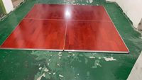 Plancher de danse portable en bois de teck, diamètre 7m, modèle GS, GSDFW, certifié TUV, pour mariages, fêtes, présentoirs en treillis, utilisation intérieure/extérieure