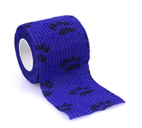 Bande de protection auto-adhésive élastique non tissée pour animaux de compagnie, accessoire de protection sportive pour pattes de chien, bandage extensible