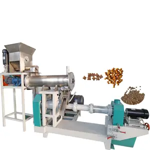 Small Simple Structure Floating Fish Feed Pellet Making Machine Extruder For Farm