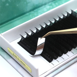 Wimpernverlangerungen chất lượng tốt 0.15 mềm mại tự nhiên Faux Mink cá nhân lông mi mở rộng - Product Image 2