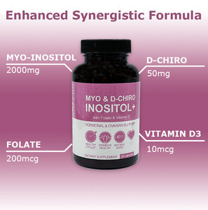 Cápsulas de Mioinositol y D-Chiroinositol Orgánicas y Veganas OEM para Mujeres - Product Image 5