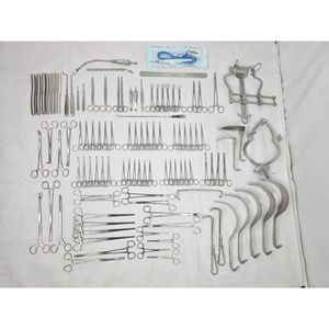 Juego de Instrumentos Quirúrgicos para Laparotomía, Acero Inoxidable, Manual, Certificado CE, Kit de Cirugía General para Operaciones Abdominales - Product Image 1