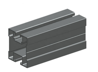 Rail de montage de panneaux solaires en aluminium à profil Pv pour installation sur le toit
