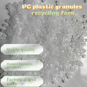 High-Impact Cold-Resistant PC Plastic <strong>Granules</strong> &amp; Polycarbonate <strong>Granules</strong>: <strong>Transparent</strong> Recycled Raw Materials - Product Image 2