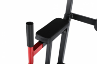 Tour de musculation multifonctionnelle autoportante avec barre de traction et station de dips réglable pour l'entraînement de force du haut du corps et du tronc
