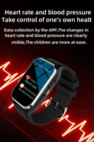 Montre connectée GPS SOS 4G VS10 avec alarme de chute, moniteur de fréquence cardiaque, appels bidirectionnels, chat, élégante, pour personnes âgées et enfants