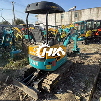 HANG KUI U17 1,7 toneladas 95% nuevo Original japonés con EPA,CE agrícola usado 17 Mini excavadora para excavar
