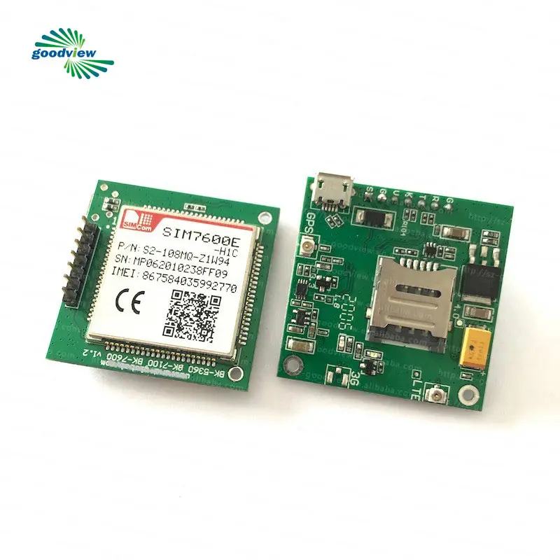 Goodview 2024 New Arrival Simcom Sim7600E-H1C 4G LTE Cat4 Development Board SIM7600E SIM7600E-H