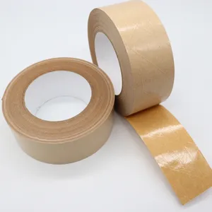 持久防水玻璃纤维增强胶带热熔牛皮纸胶带，用于超强粘合