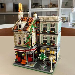 Zhe Gao 00958 Expert Street View Bakstenen Vierkante Postkantoor Modulaire Bakstenen Modelonderwijs Speelgoed Geschenken Voor Kinderen Bouwstenen Sets - Product Image 3