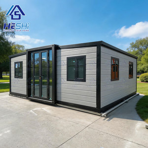 Casa Contenedor Prefabricada Expandible de Construcción Rápida de 40 y 20 Pies, 1, 2, 3, 4, 5 Dormitorios, Moderna, Precio, Casa Móvil, Granny Flat - Product Image 1