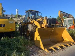 Cargadora CAT 966H Original de Japón en Venta, Cargadora de Ruedas Delanteras Grande de 5 Toneladas, Caterpillar de Segunda Mano, Máquina de Construcción - Product Image 6
