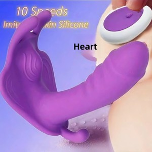 Vibratore a Farfalla Indossabile per Donne, Telecomando Wireless, 10 Velocità, Impermeabile IPX7, Bassa Rumorosità 40dB, Giocattolo per Adulti - Product Image 1