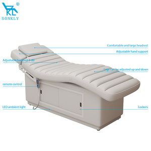 Lit de beauté électrique inclinable SONKLY pour salon de beauté, lit de massage, mobilier de <span class=keywords><strong>spa</strong></span> pour hôtel - Product Image 6