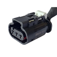 Conector Automotriz Sellado de 3 Pines MLK 1.2 10010344, Sensor de Presión de Aceite PA/SPS-GF20 Blanco TPA IATF 16949 GM