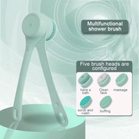 Écologique Naturel Luffa Brosse Éponge De Massage Peeling Exfoliant Exfoliant Doux Visage Gommage Éponge Bain Corps Gants