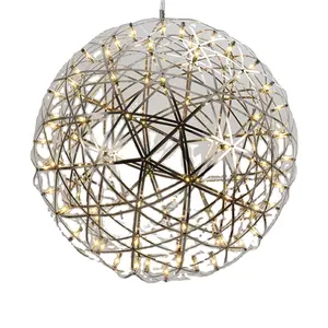2021Wholesale Dining Room Loft LED Pendant Lamp Spark Ball Star Suspension Hanging Lamp