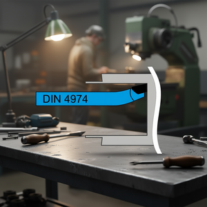 Outil de perçage brasé Fervi pour trous aveugles, norme DIN 4974 - Product Image 3