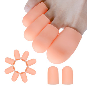 Manchon d'orteils en Gel pour le <span class=keywords><strong>traitement</strong></span> des callosités et des ongles incarnés, coussinets de protection pour orteils pour soulager la douleur - Product Image 2